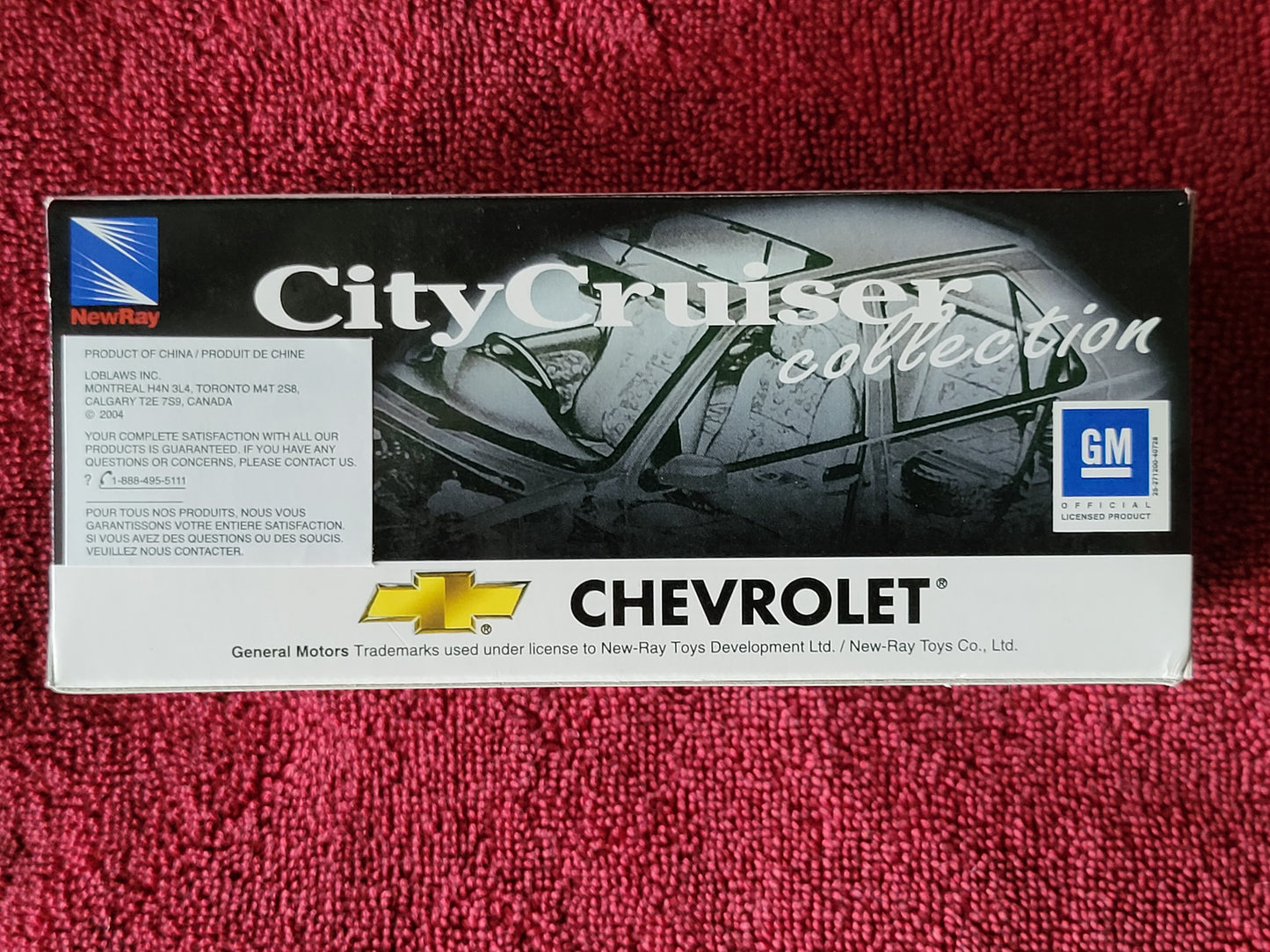 1957 Chevrolet Corvette Convertible Novelty Inc City Cruiser Collection 1:43 NEW