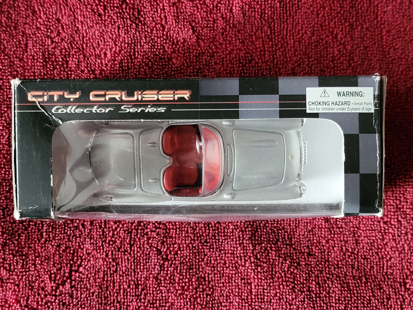 1957 Chevrolet Corvette Convertible Novelty Inc City Cruiser Collection 1:43 NEW