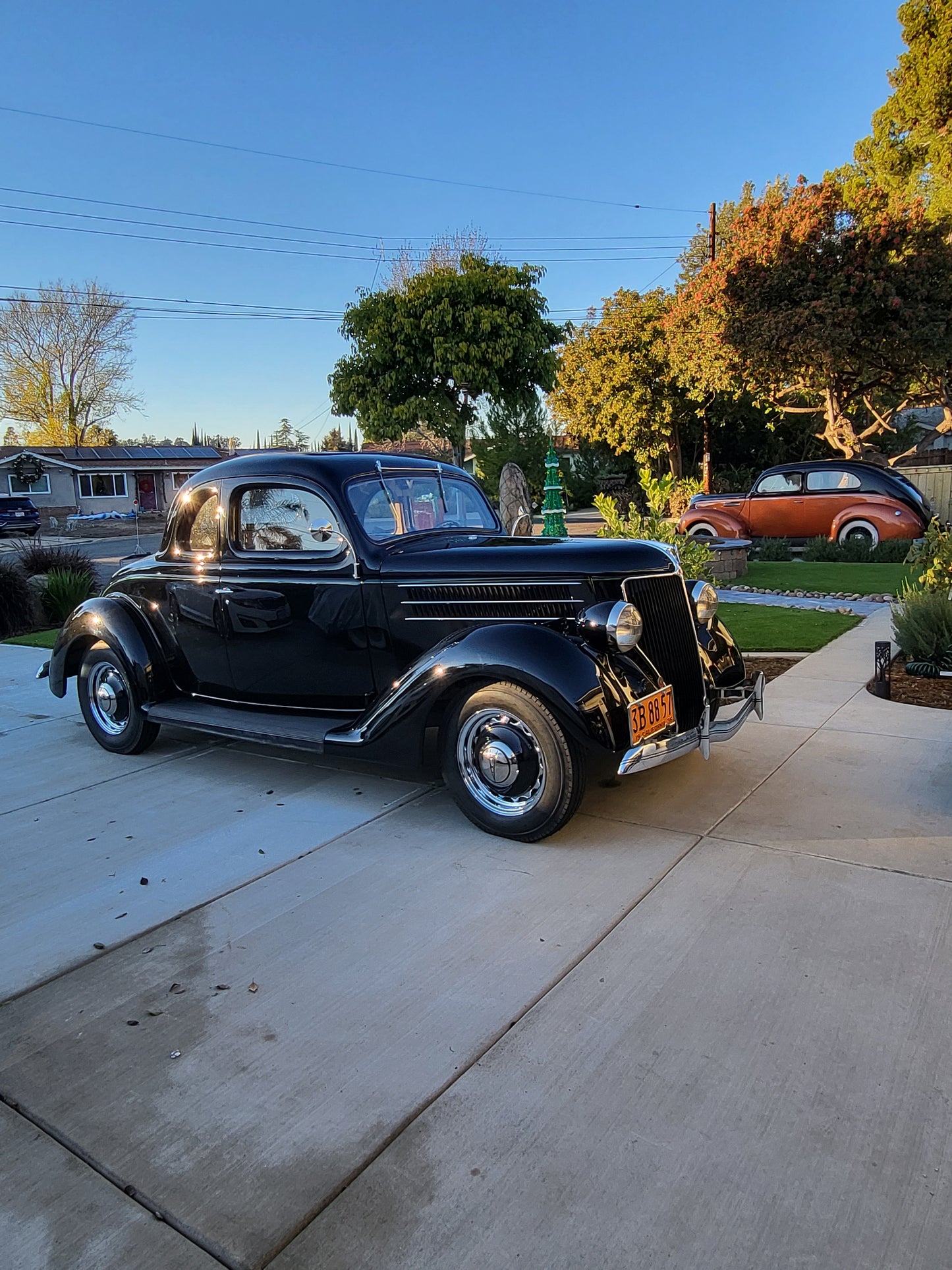 1936 Ford 5-Window Coupe Flathead V8 3 Speed Dearborn