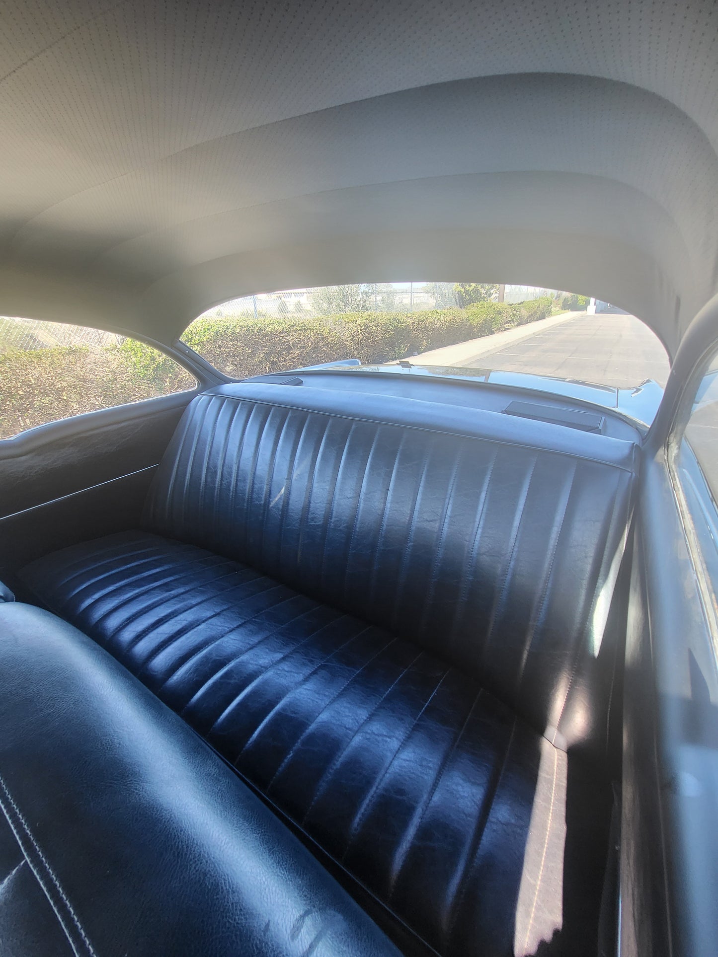 1955 Chevy 210 Del Ray 2-Door Post 383 Stroker 200R4 Black Lacquer SOLD