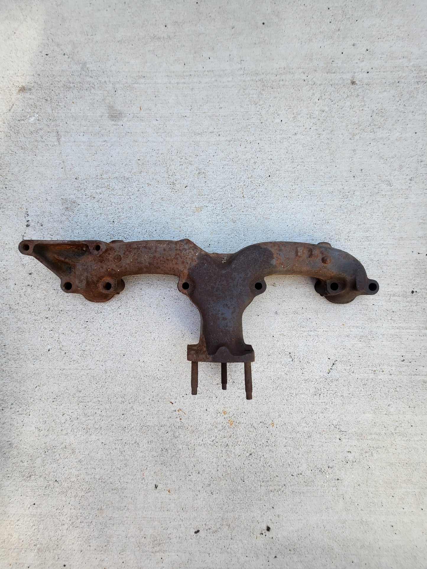 1958-65 Corvette Chevy 283 327 2" Exhaust Manifold GM 3749965 Left Original Used