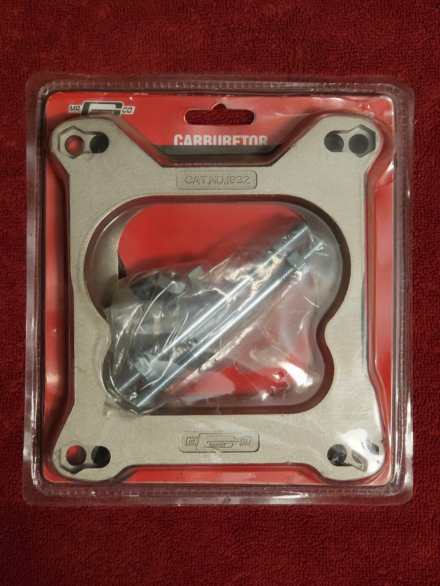 Holley to Rochester Carb Adapter with Studs and Gaskets Mr Gasket part 1932 New