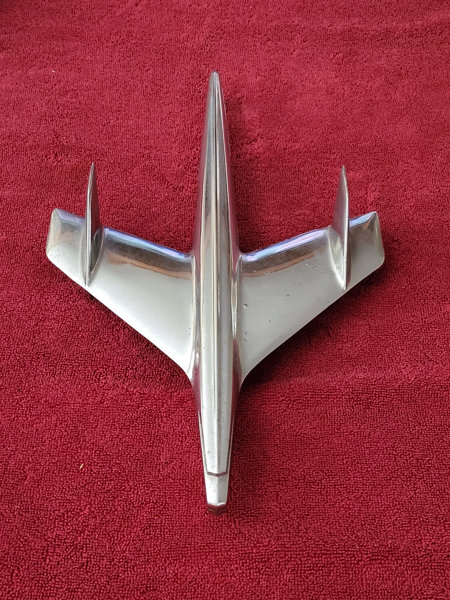 1955 Chevrolet Chevy Hood Ornament Jet Bird Plane #3709685 Original Driver+ Used