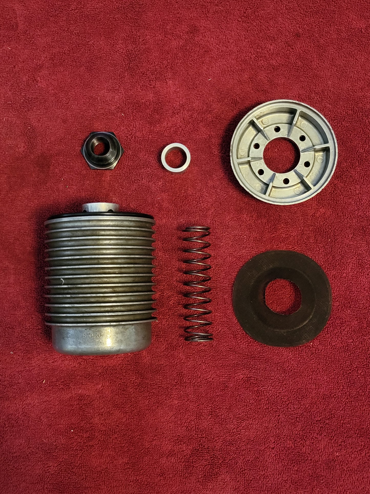 Vintage STILKO Lifetime TP Finned Aluminum Spin-On Oil Filter Original 2