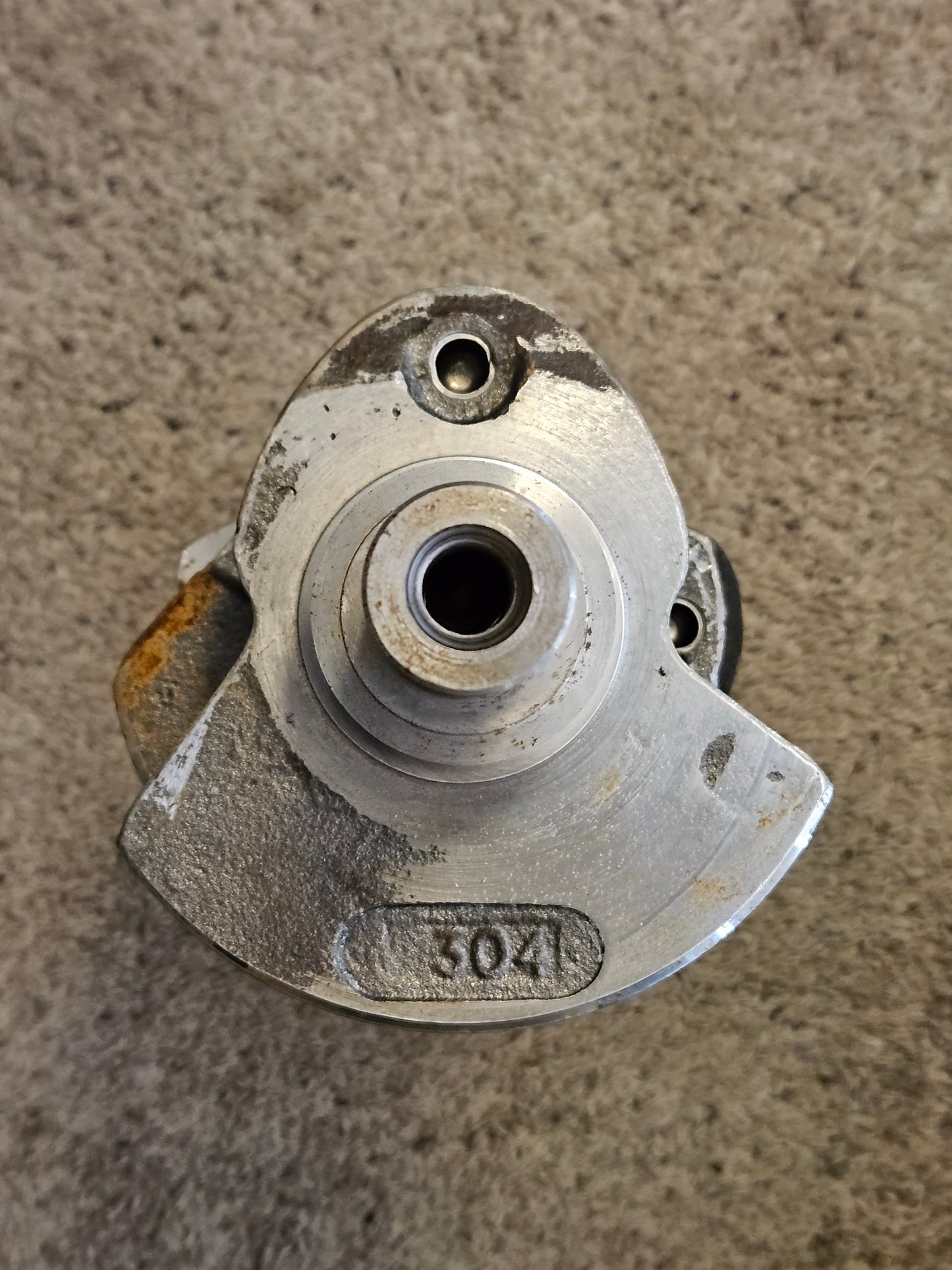 1939-53 Ford Mercury Flathead V8 NOS Crankshaft 3.75 French Freshly Polished NEW 304