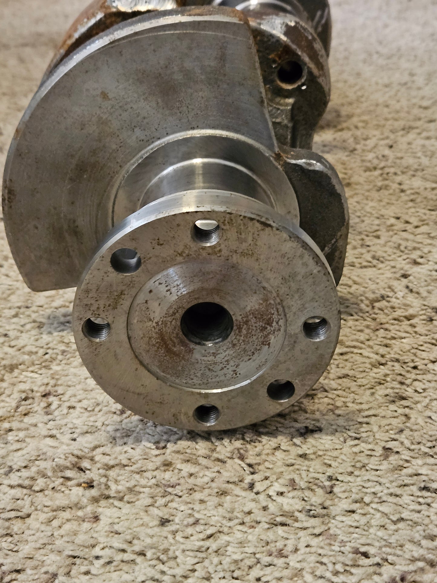 1939-53 Ford Mercury Flathead V8 NOS Crankshaft 3.75 French Freshly Polished NEW 304