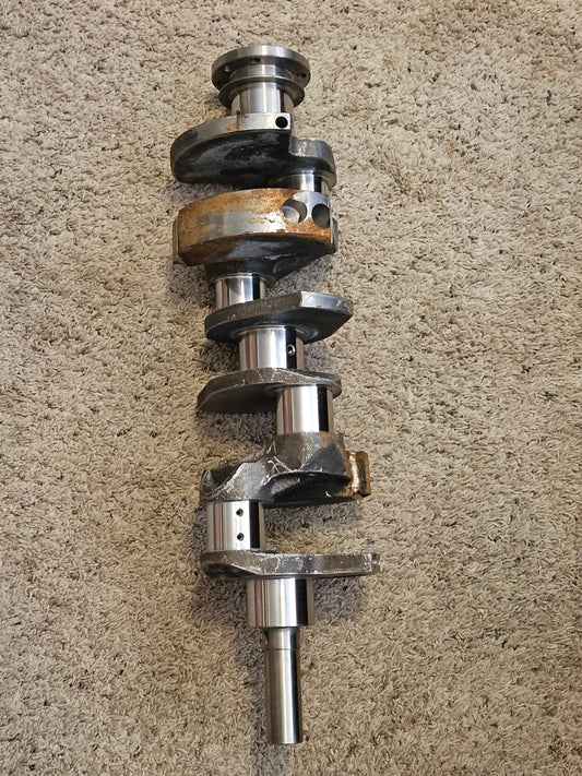1939-53 Ford Mercury Flathead V8 NOS Crankshaft 3.75 French Freshly Polished NEW 304