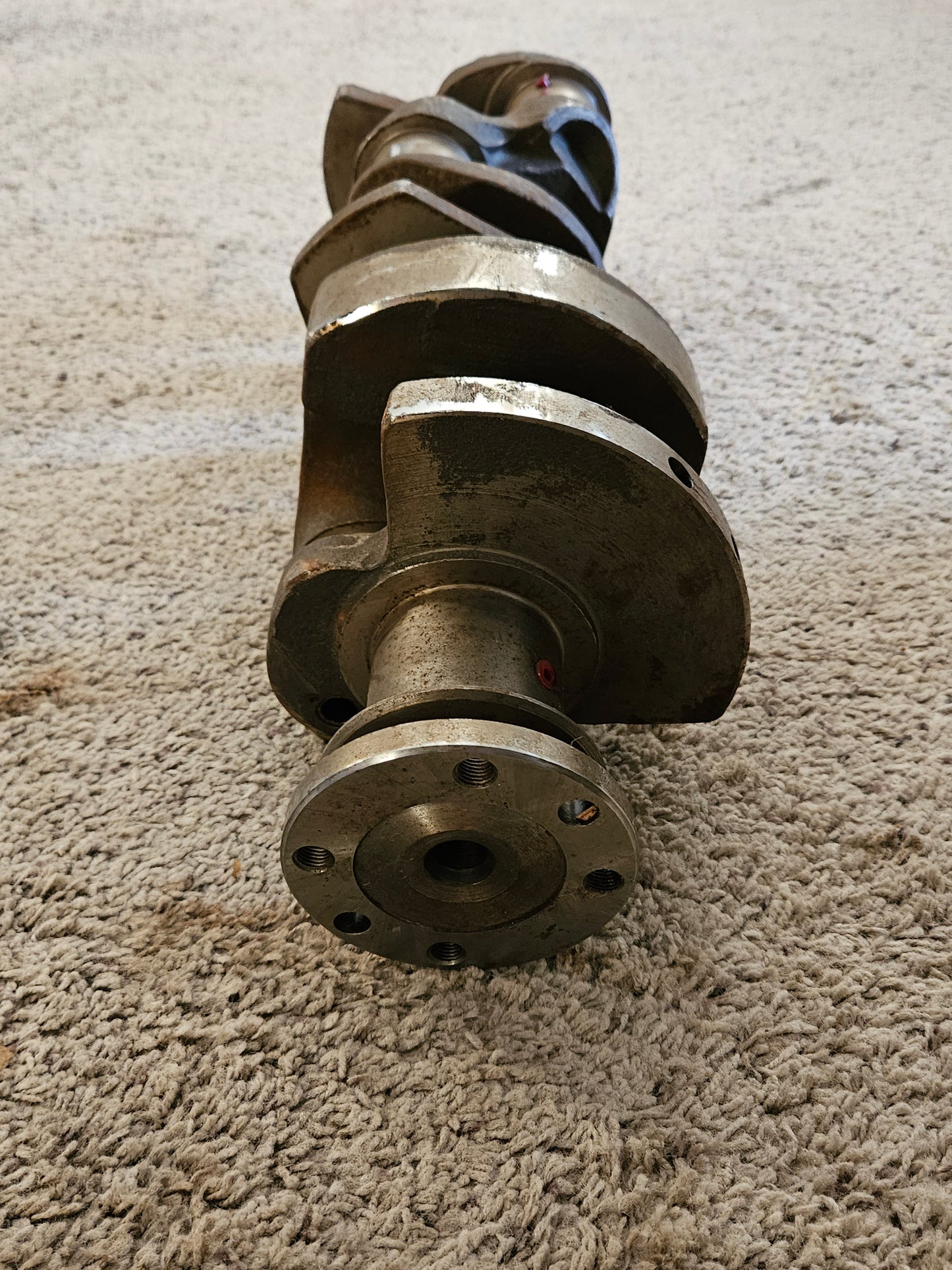 Ford Flathead V8 NOS Crankshaft & Used 8BA Connecting Rods Set of 8