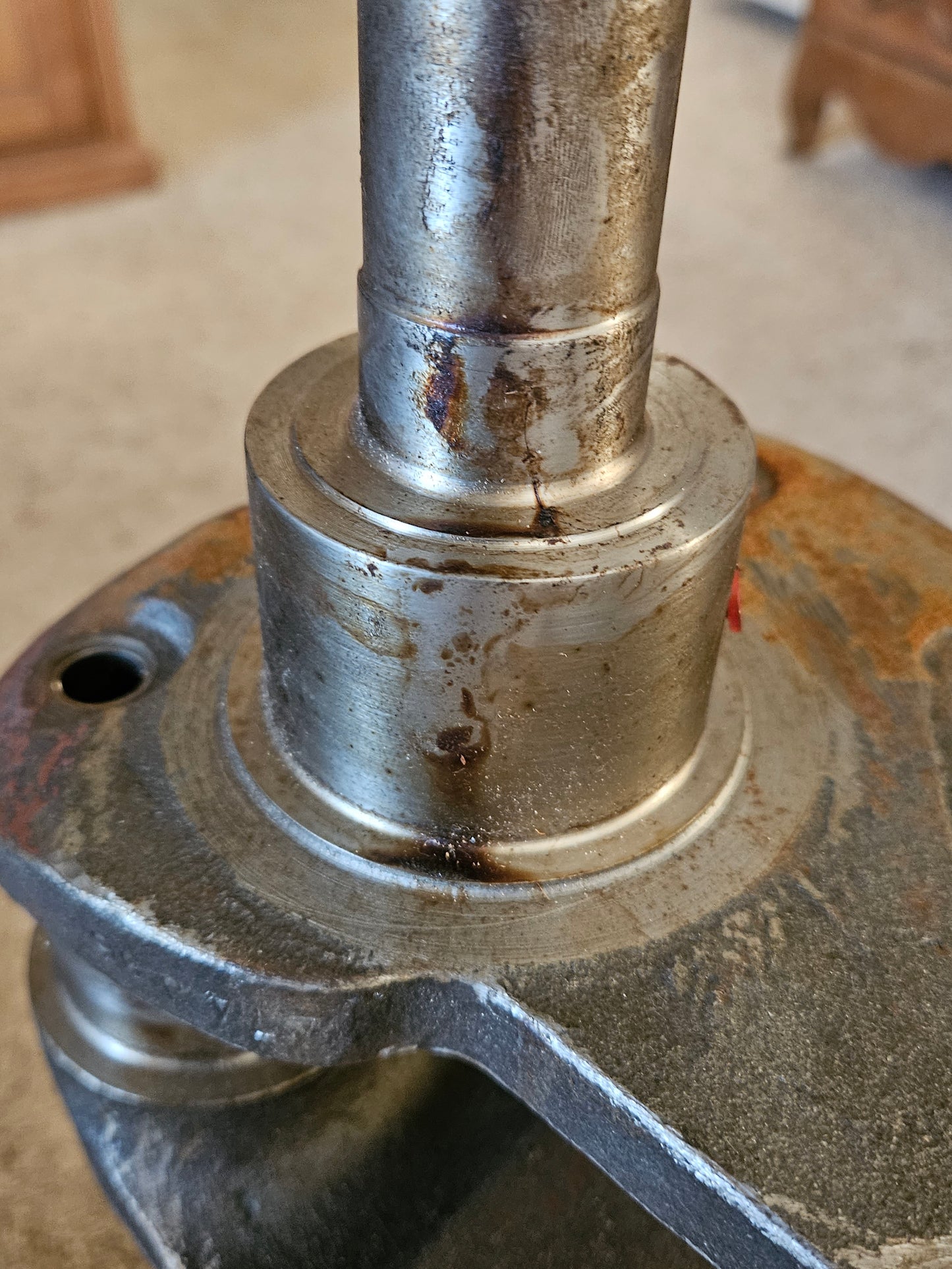 1939-53 Ford Mercury Flathead V8 NOS Crankshaft 3.75 French NEW 328