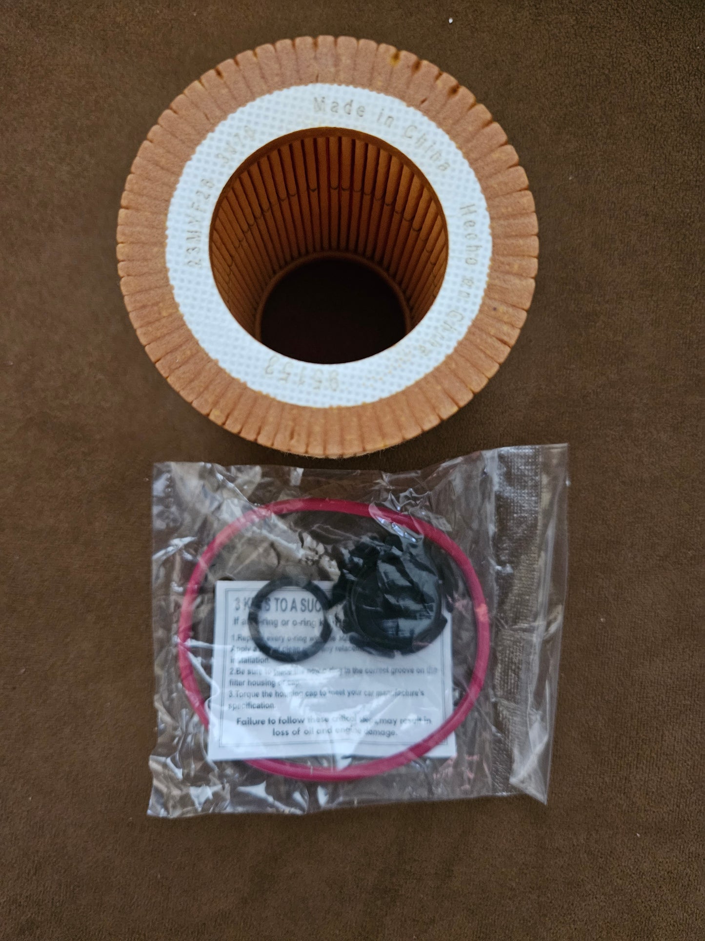 2011-18 BMW Engine Oil Filter Cartridge CARQUEST 95153 NEW