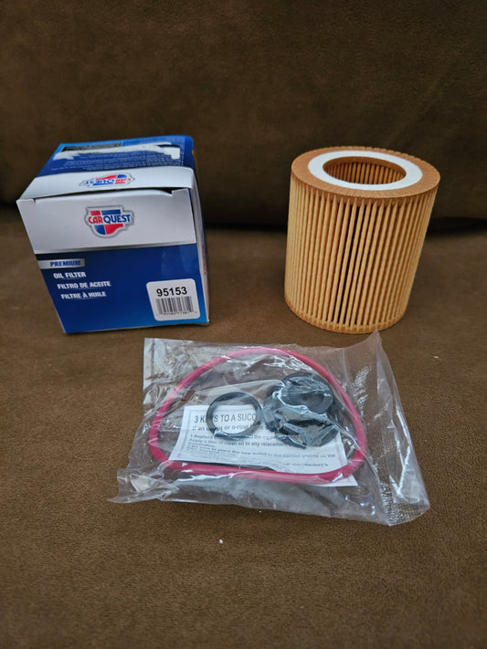 2011-18 BMW Engine Oil Filter Cartridge CARQUEST 95153 NEW