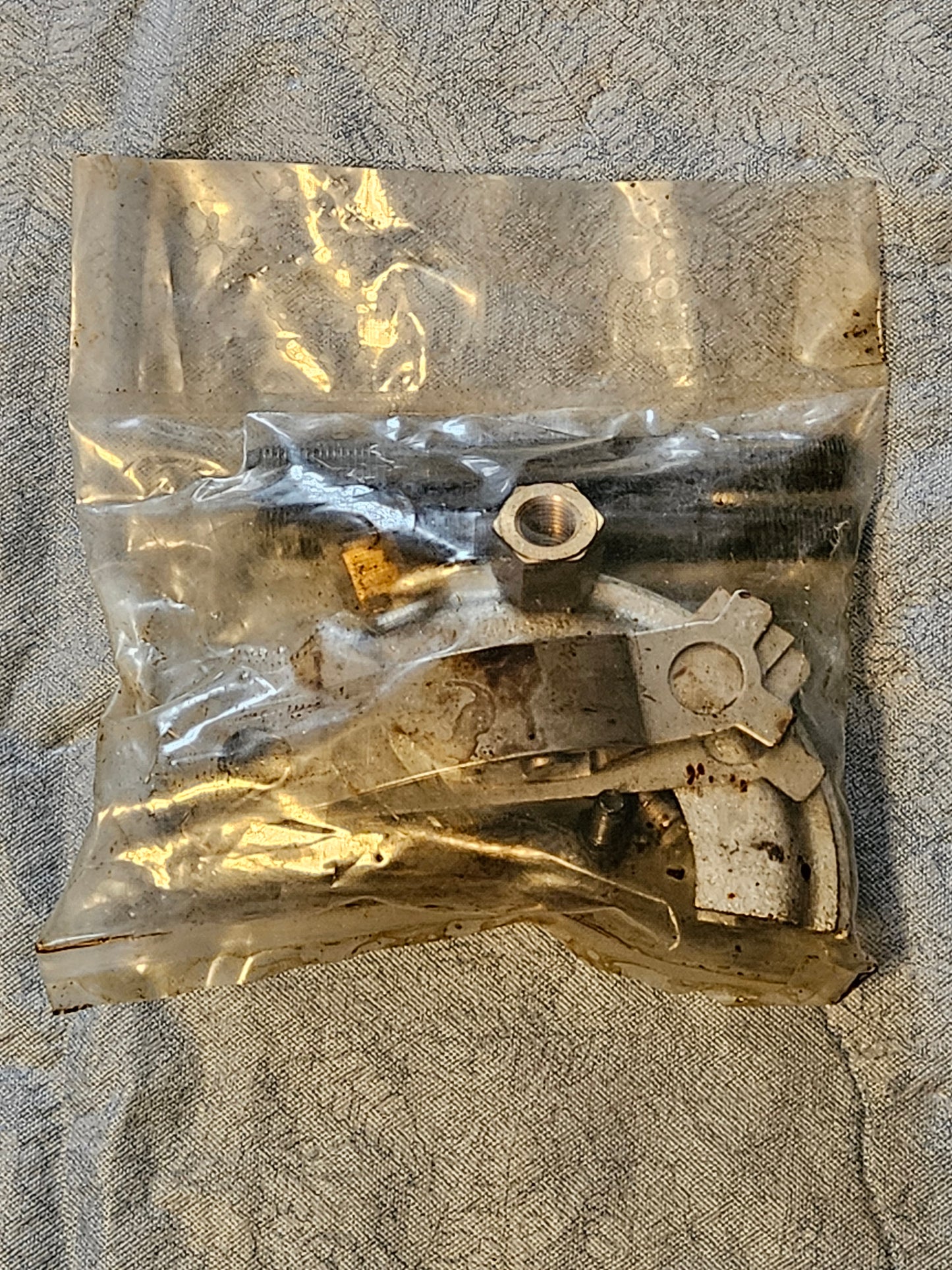 NOS Flathead Ford Mercury V8 Rear Main Retainer Seal Studs Dowel Pins Kit New