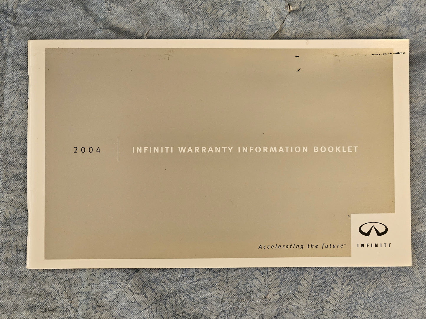 2004 Infiniti G35 Owners Warranty Manuals Original