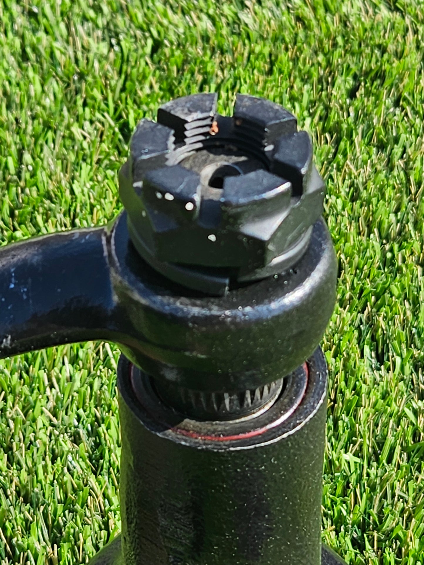 1941-1948 Ford Restored Steering Column Assembly Drop Box Pitman No Key Cylinder