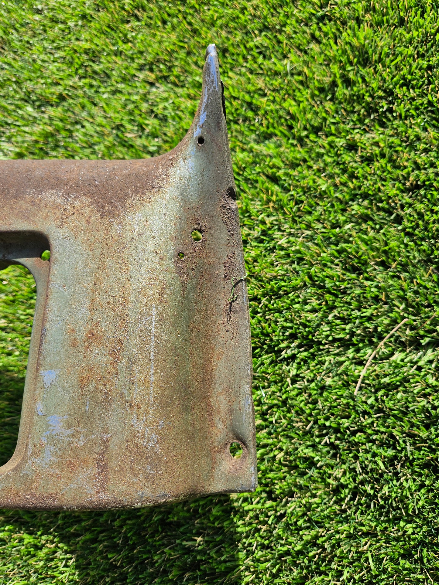 1935-1936 Ford Dashboard Original Used Old Chrome