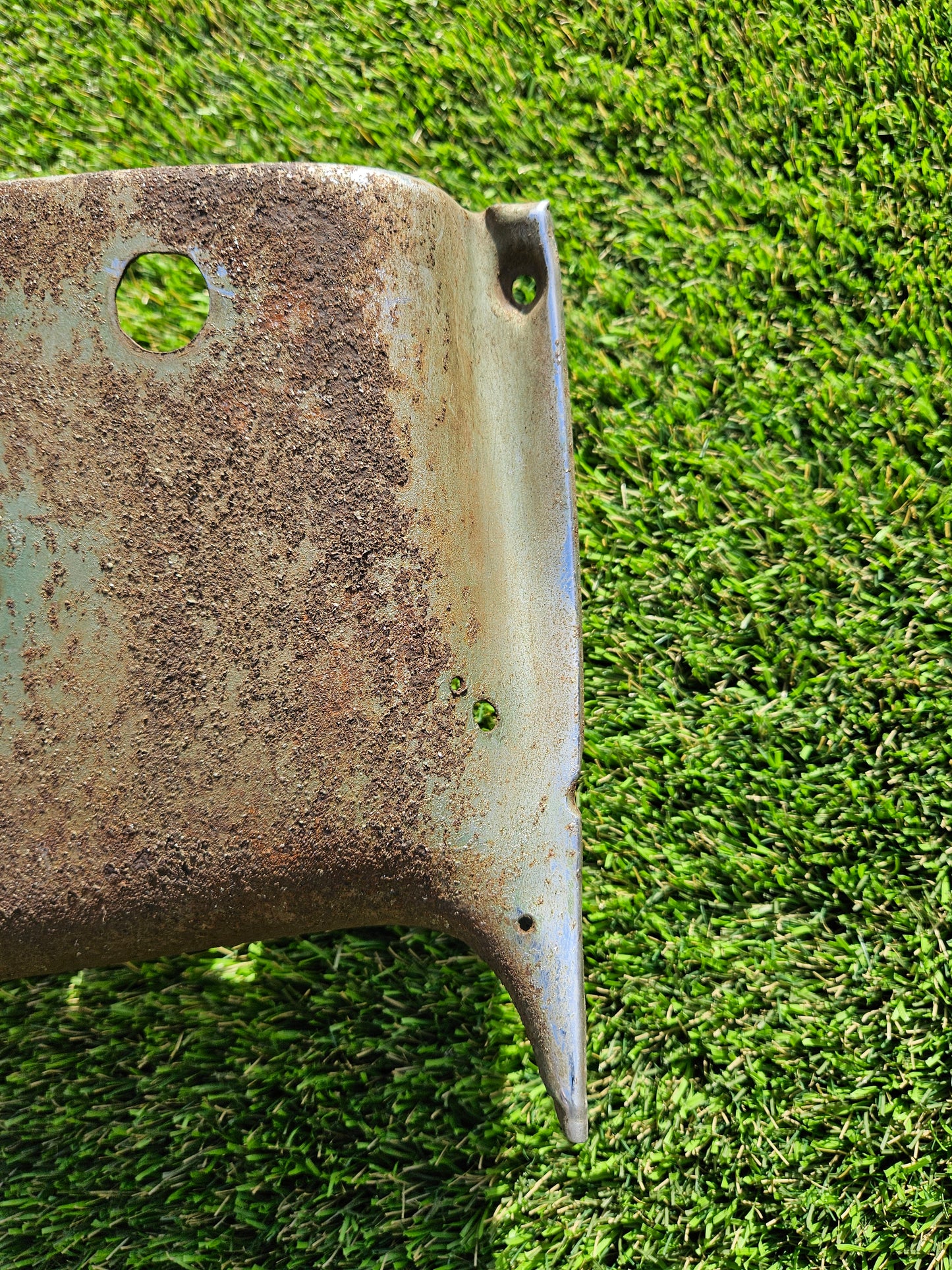 1935-1936 Ford Dashboard Original Used Old Chrome