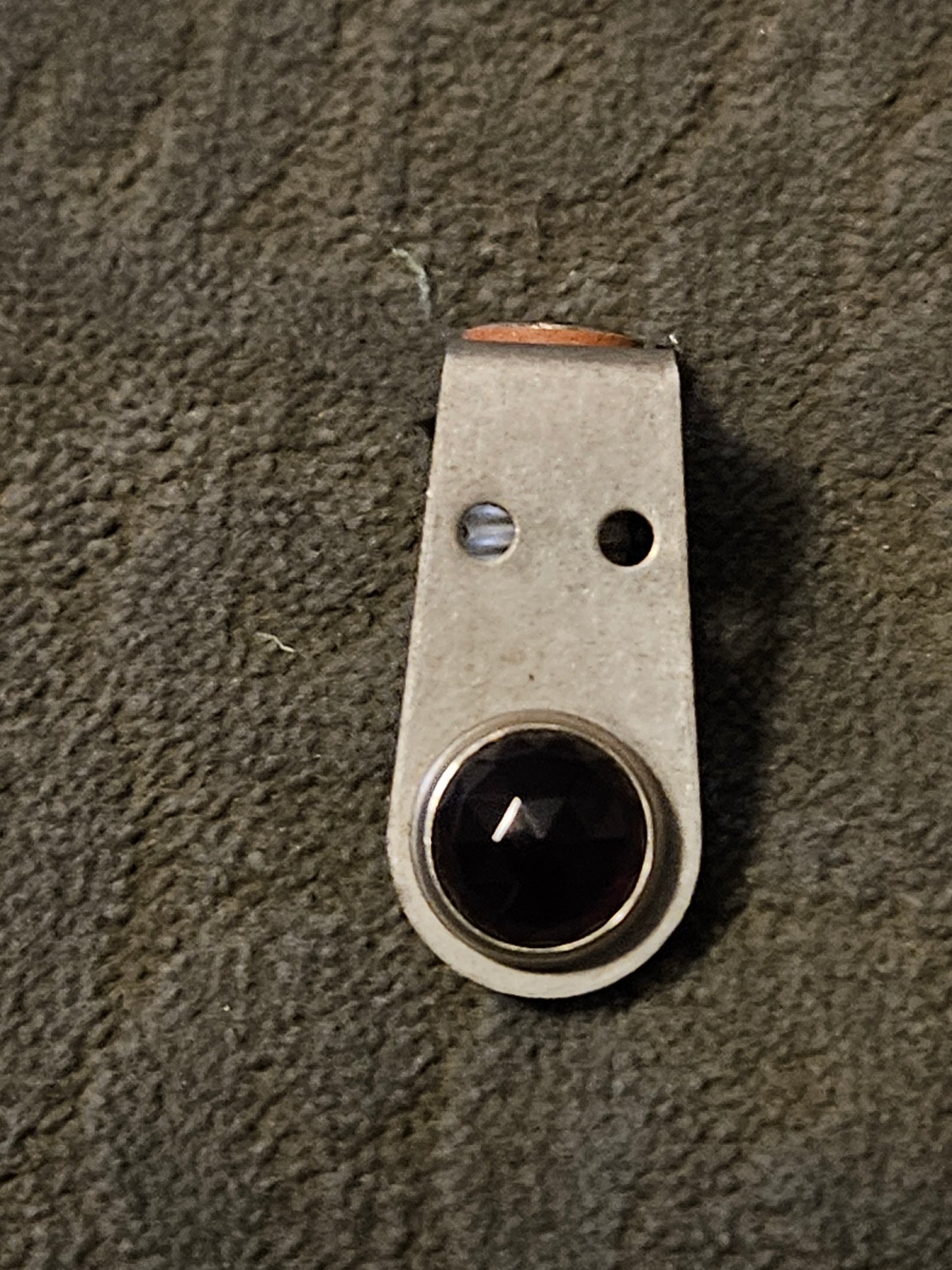 Vintage Assortment Jeweled Dash Lights Red Green Clear White Lot 5 Used