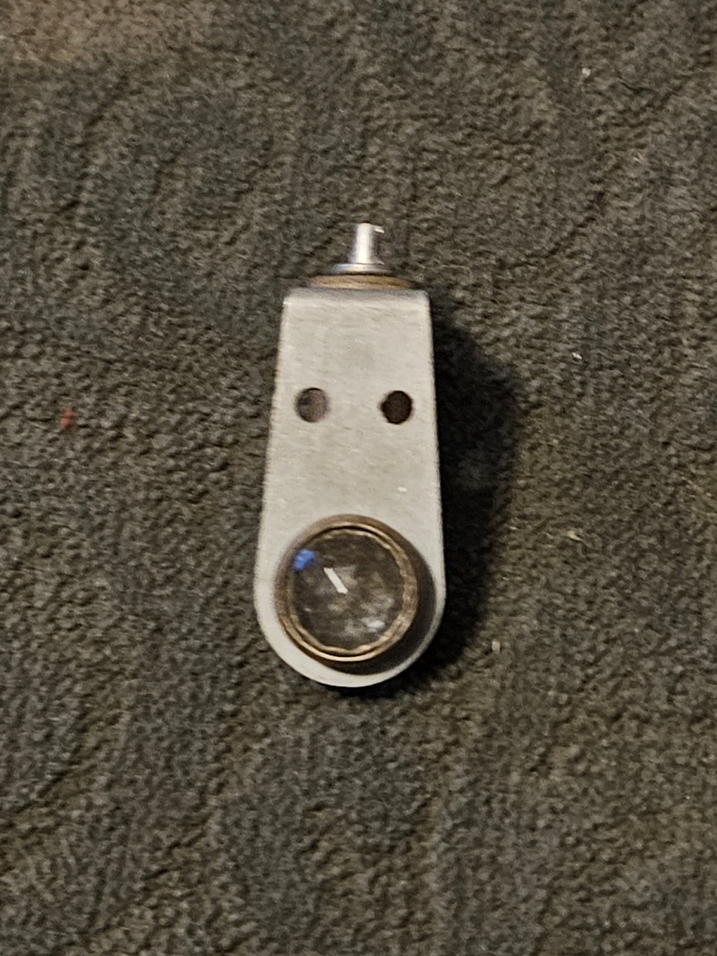 Vintage Assortment Jeweled Dash Lights Red Green Clear White Lot 5 Used