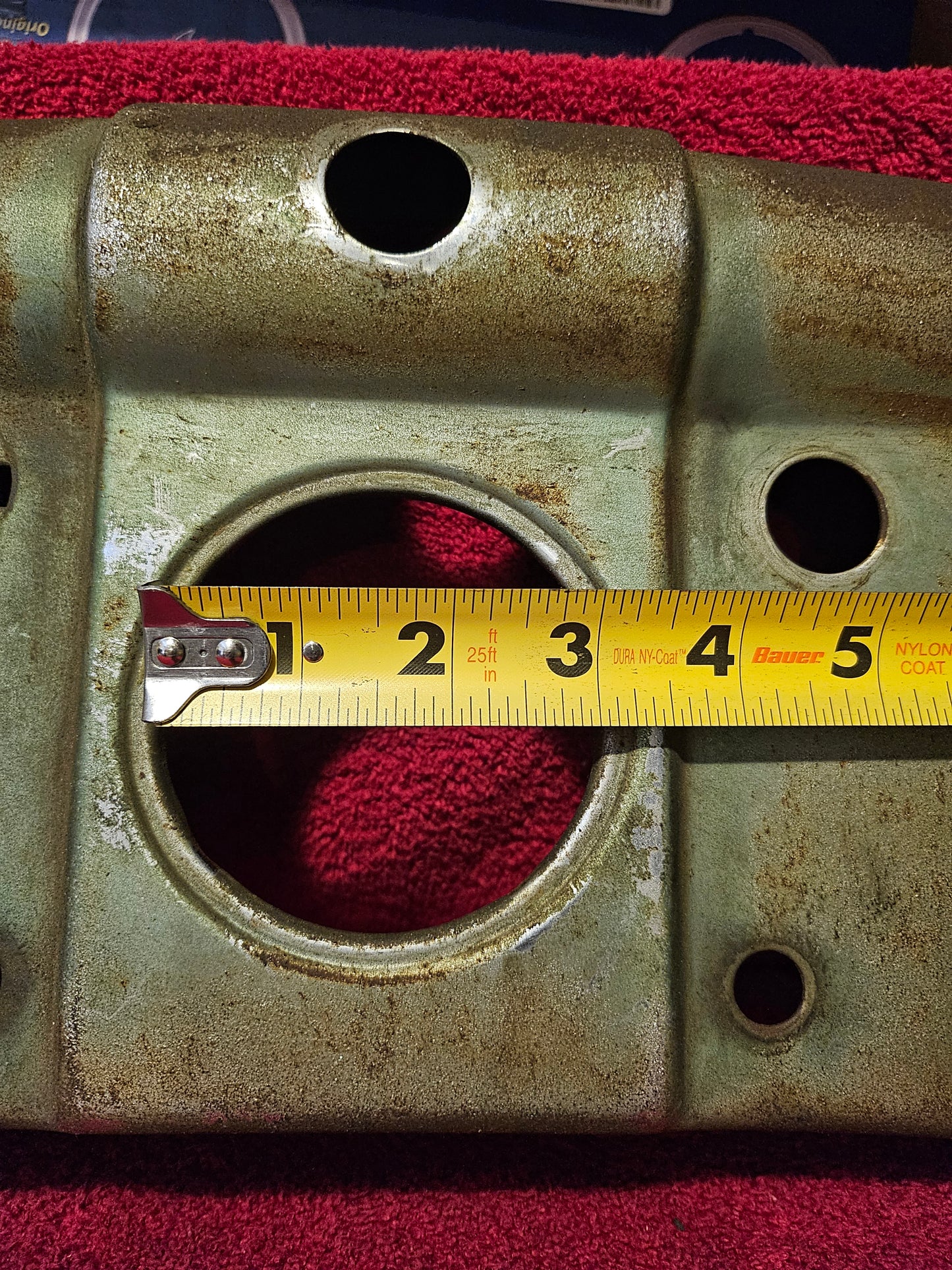 1935-1936 Ford Dashboard Original Used Old Chrome