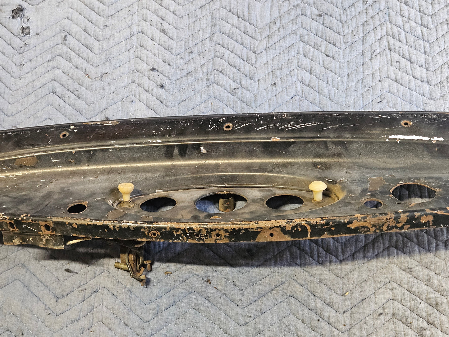 1932 Ford Dashboard Straight Late Outie Clean No Rust Used