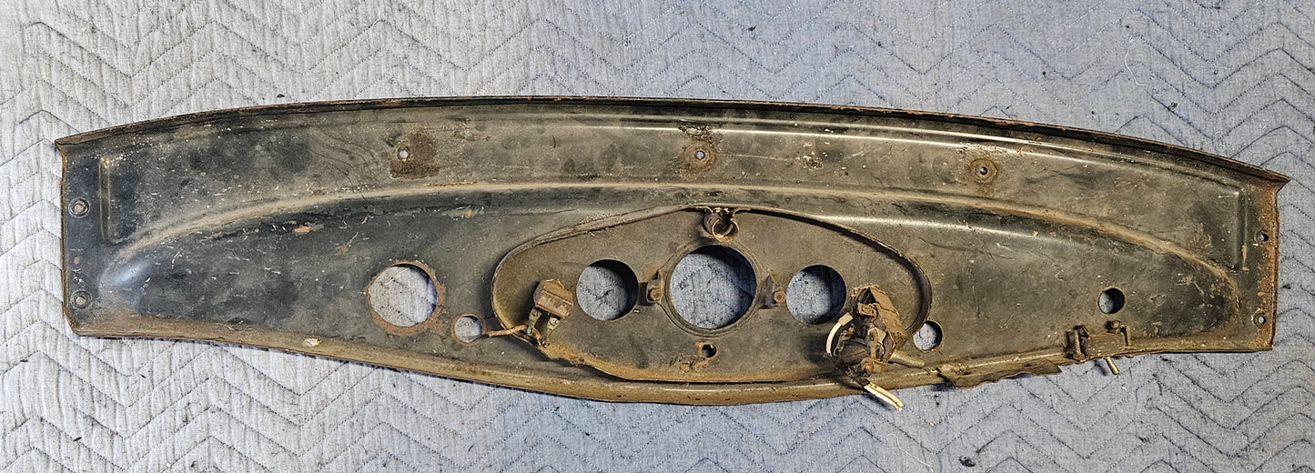 1932 Ford Dashboard Straight Late Outie Clean No Rust Used