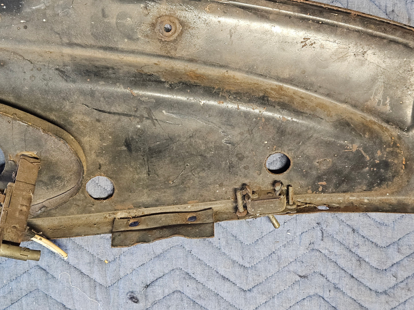 1932 Ford Dashboard Straight Late Outie Clean No Rust Used