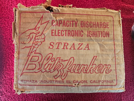 Original Straza Blitzfunken box, Capacity Discharge Electronic Ignition, Straza Industries El Cajon California