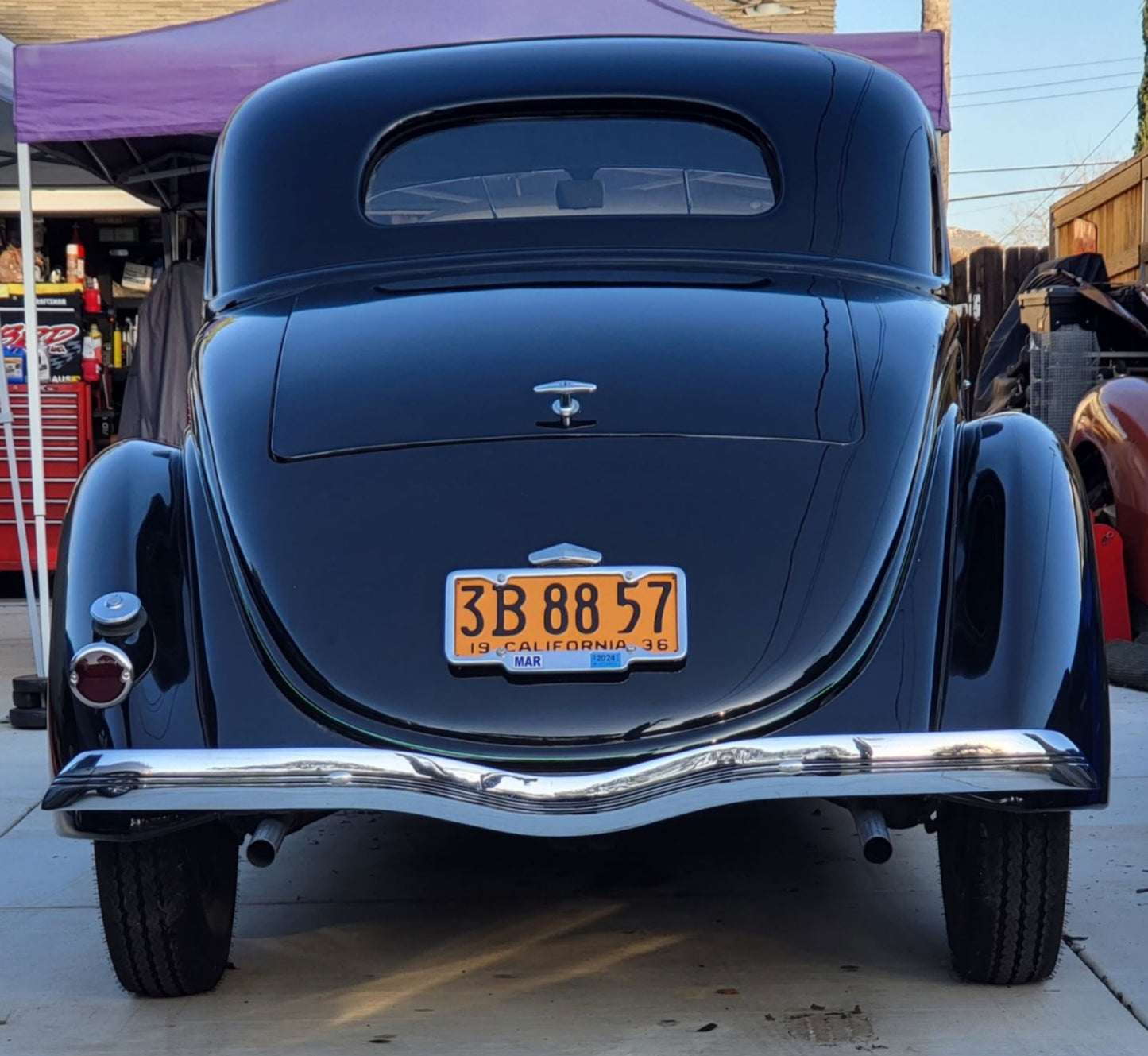 1936 Ford 5-Window Coupe Flathead V8 3 Speed Dearborn