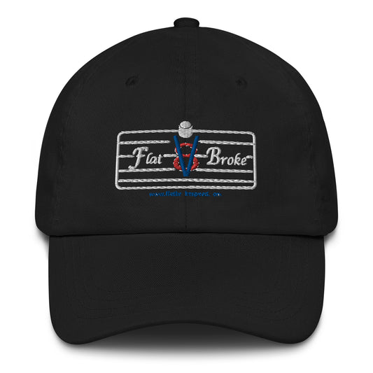 Dad Hat - Flat Broke Ford Flathead V8