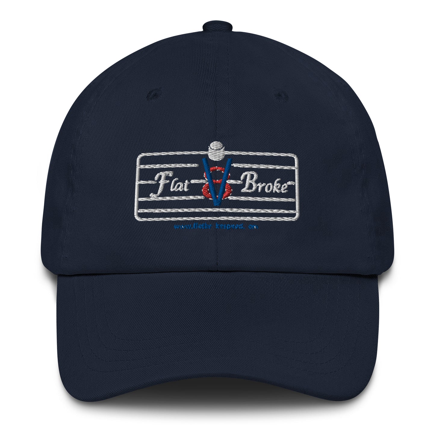 Dad Hat - Flat Broke Ford Flathead V8