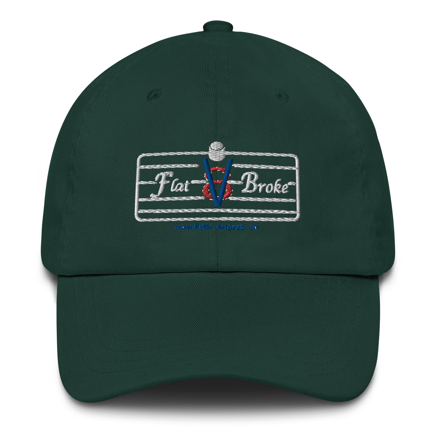 Dad Hat - Flat Broke Ford Flathead V8