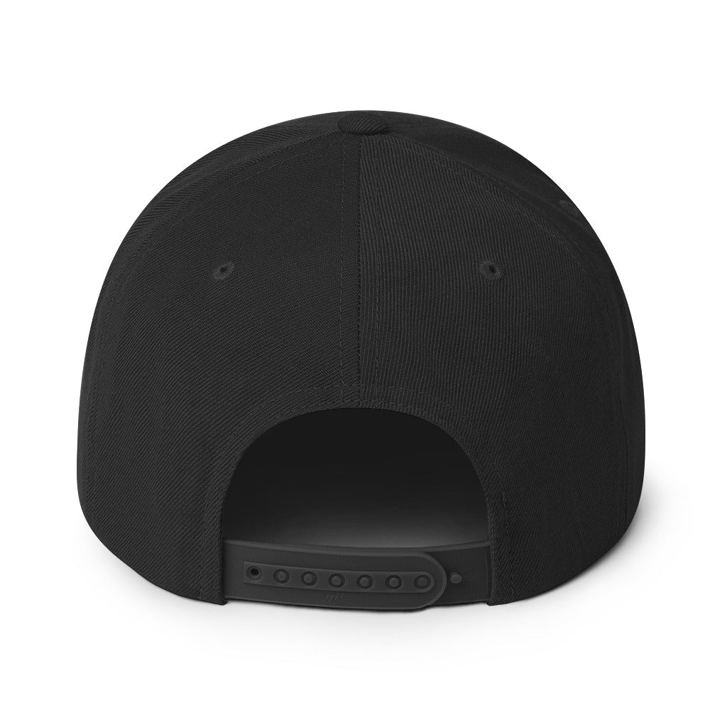 Snapback Hat - Flat Broke Ford Flathead V8