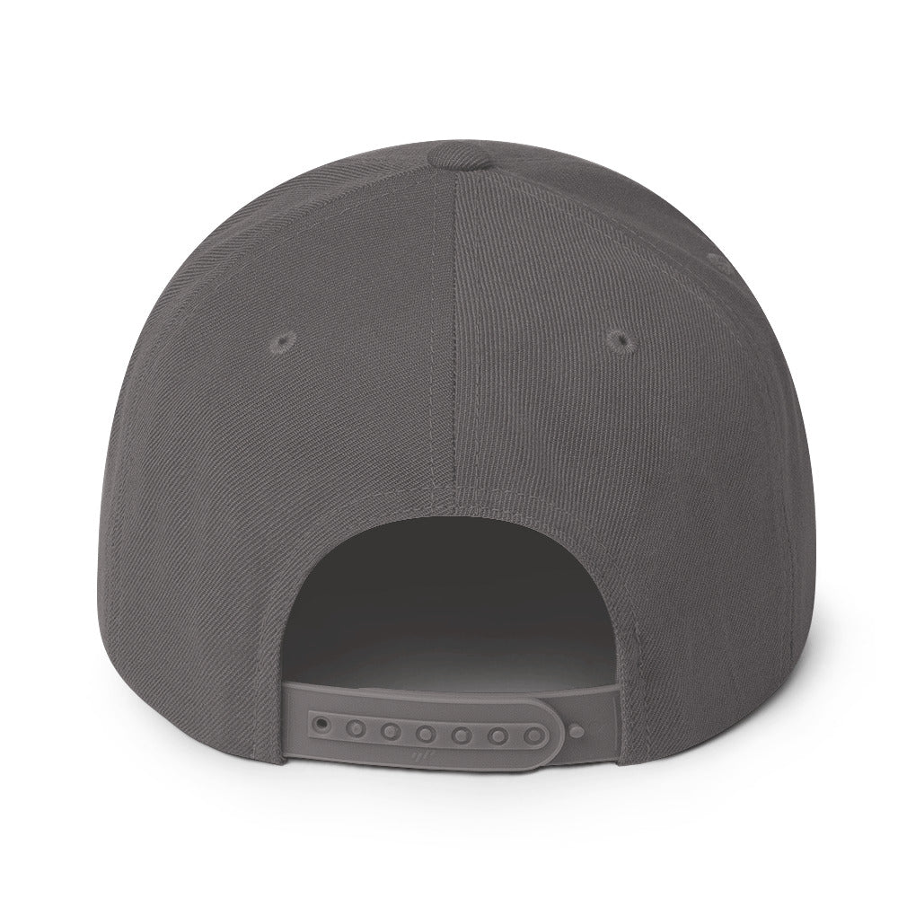 Snapback Hat - Flat Broke Ford Flathead V8