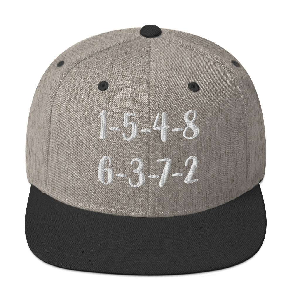Snapback Hat - Ford Flathead V8 Firing Order