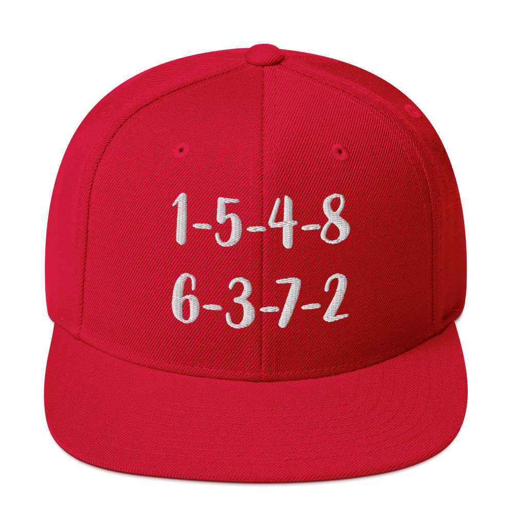 Snapback Hat - Ford Flathead V8 Firing Order