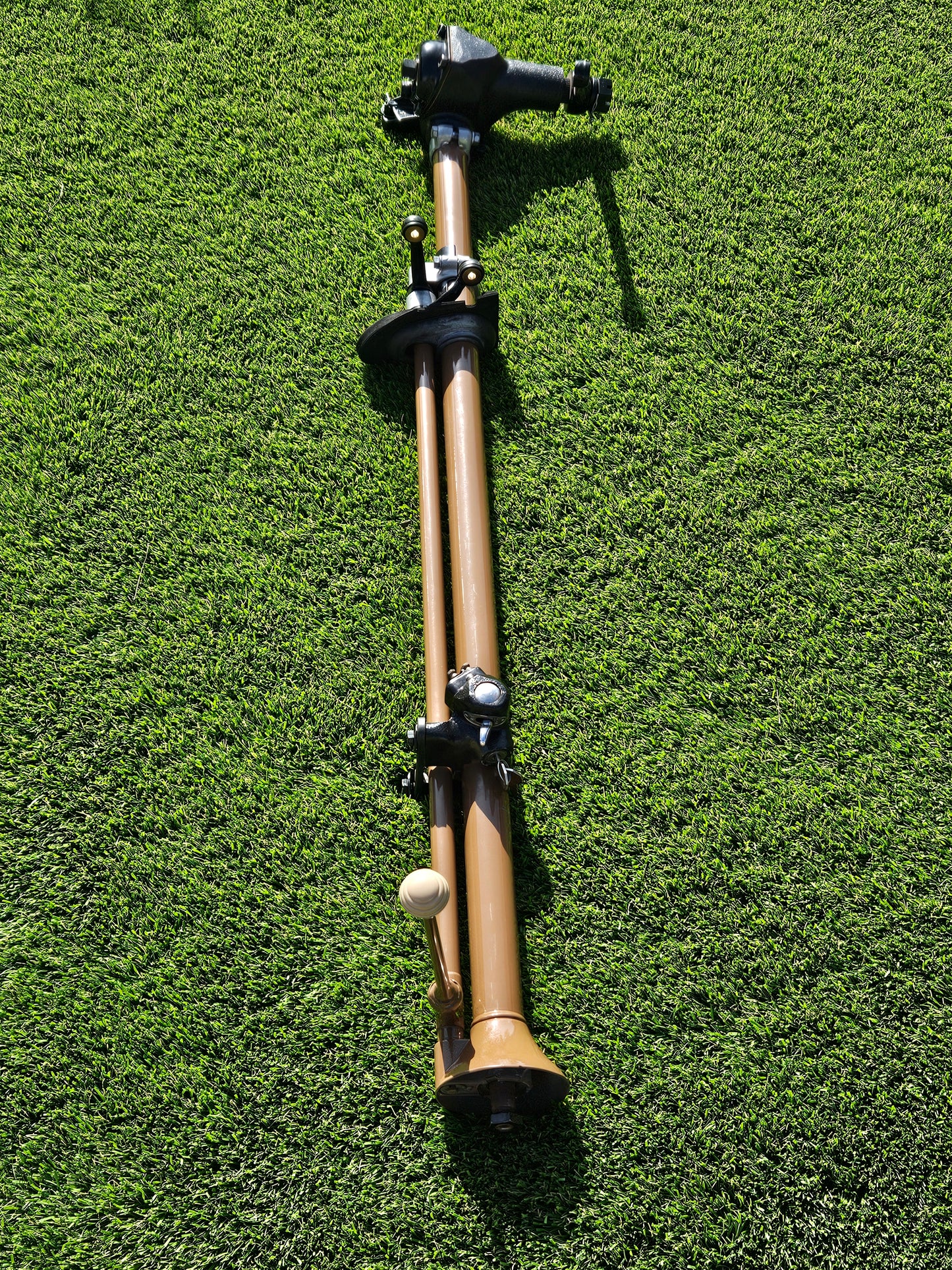 1941-1948 Ford Restored Steering Column Assembly Drop Box Pitman w/ Key Cylinder