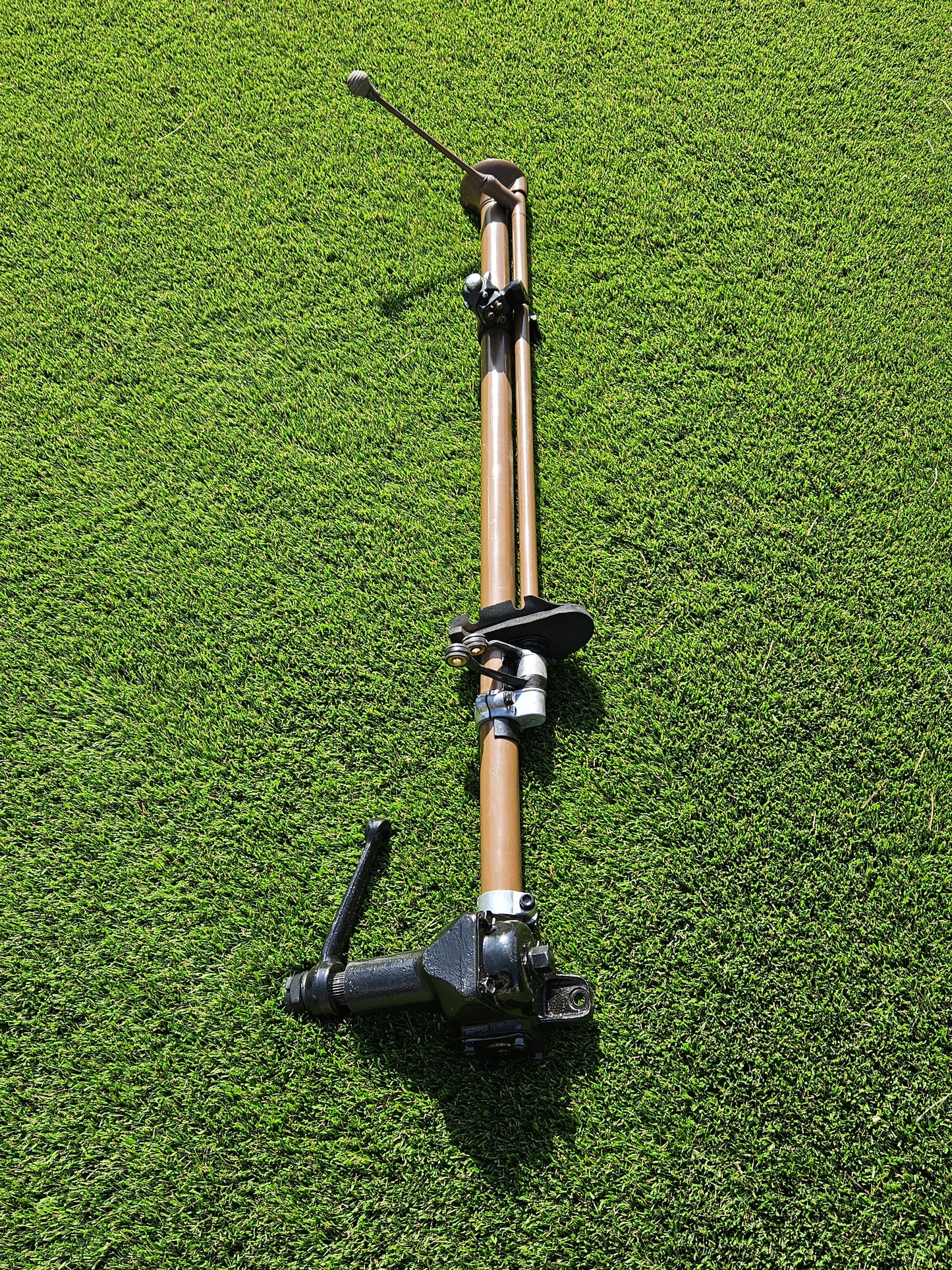 1941-1948 Ford Restored Steering Column Assembly Drop Box Pitman No Key Cylinder