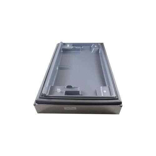 KitchenAid Whirlpool Freezer Door Assembly Stainless W10815701 W10634624 NEW