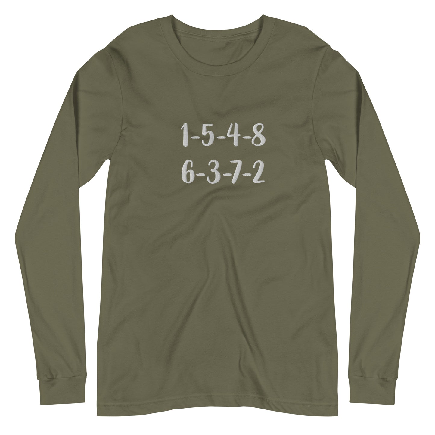 Long Sleeve Tee - Ford Flathead V8 Firing Order