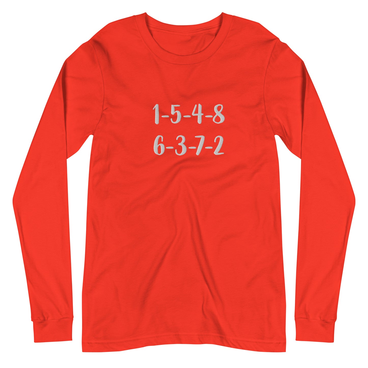 Long Sleeve Tee - Ford Flathead V8 Firing Order