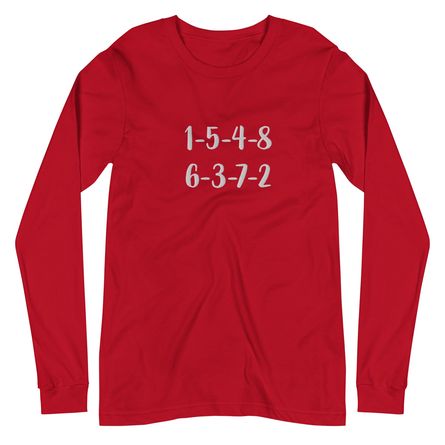 Long Sleeve Tee - Ford Flathead V8 Firing Order