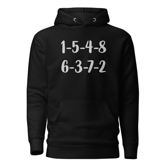 Pullover Hoodie - Ford Flathead V8 Firing Order