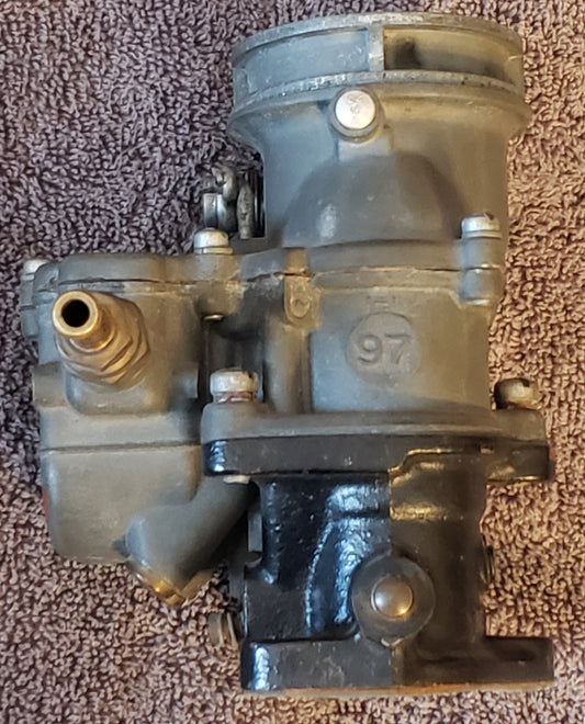 Stromberg 97 Large Logo EE-1 Base Elmira NY Carb Flathead V8 No Choke Original