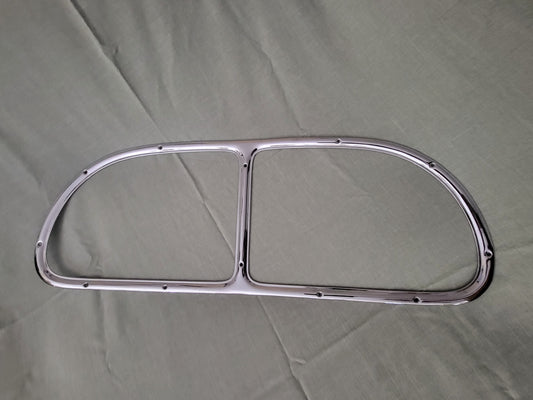 1937-40 Ford Rear Window Chrome Garnish Trim Molding Coupe Sedan Great Original