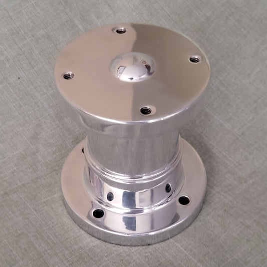 Custom Polished Aluminum 4" Ford Generator Fan Spacer NEW