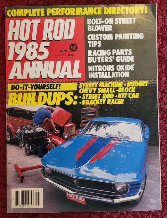 1985 Hot Rod Annual Street Machine Street Rod Blower Nitrous USED