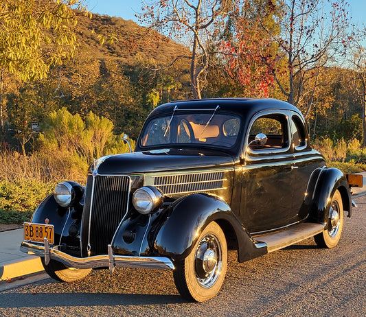 1936 Ford 5-Window Coupe Flathead V8 3 Speed Dearborn