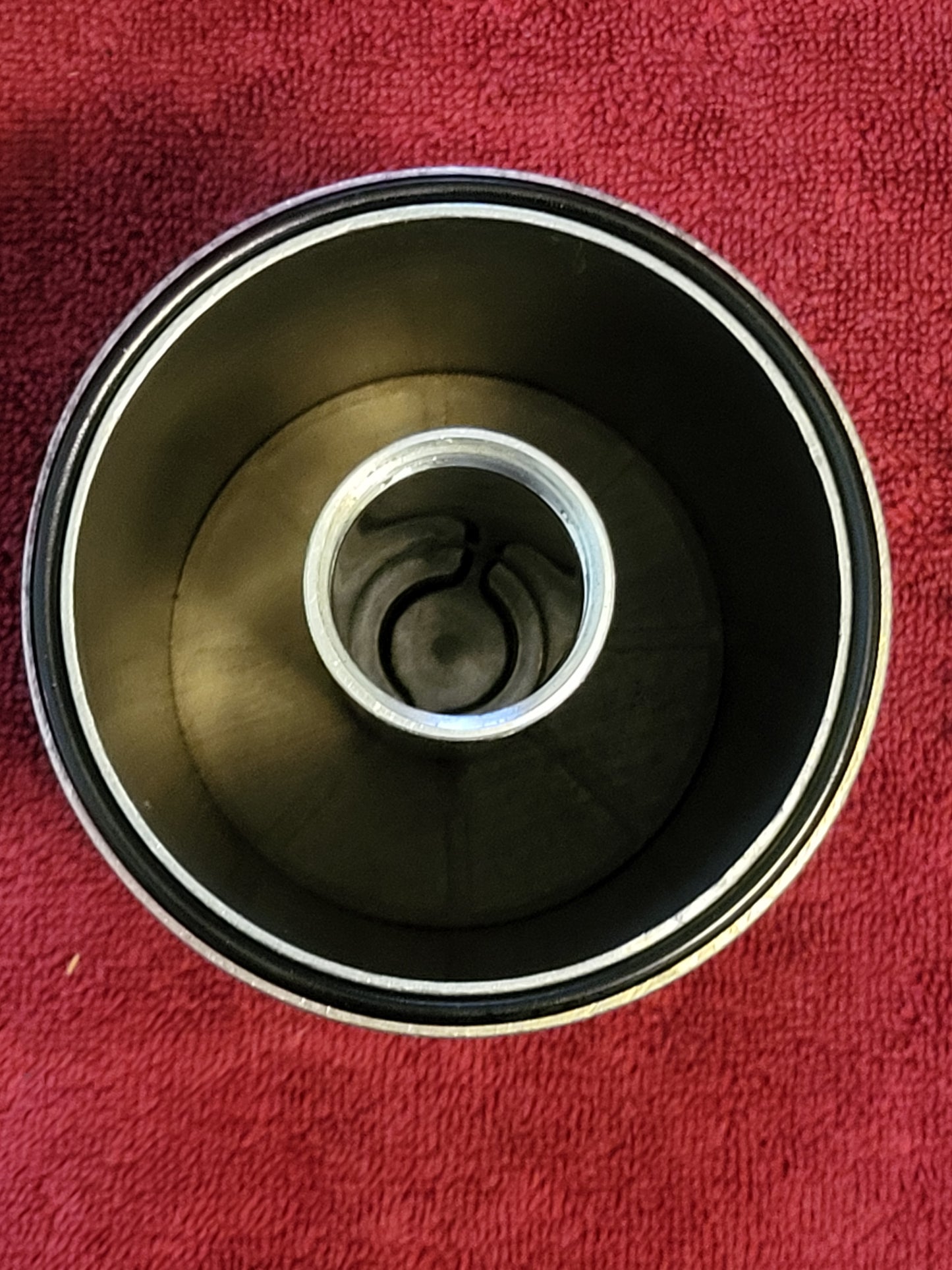 Vintage STILKO Lifetime TP Finned Aluminum Spin-On Oil Filter Original 2