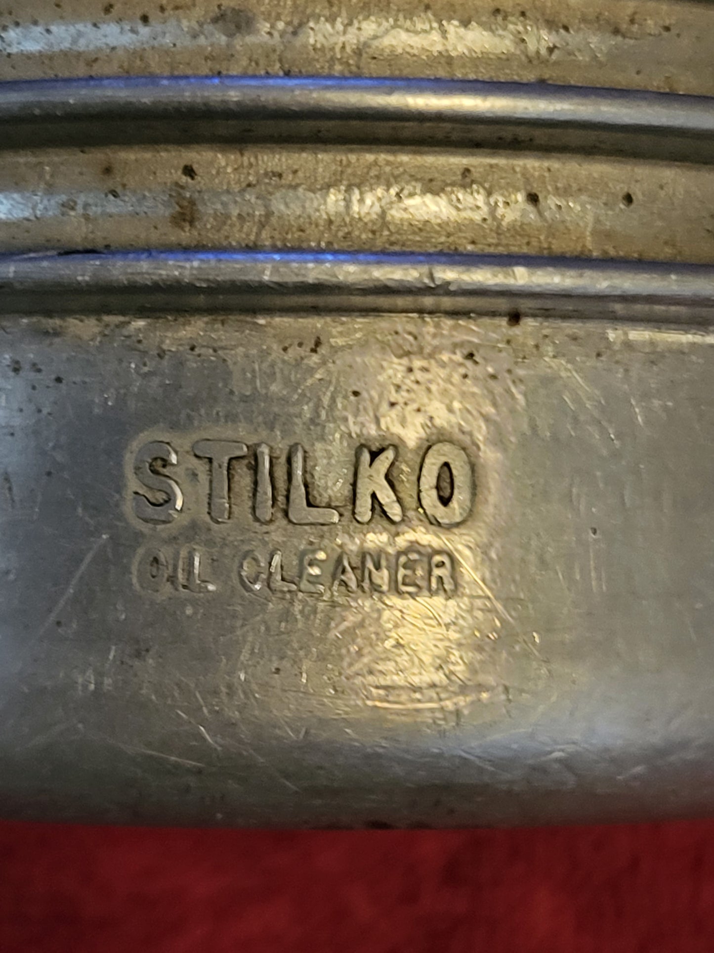 Vintage STILKO Lifetime TP Finned Aluminum Spin-On Oil Filter Original 1
