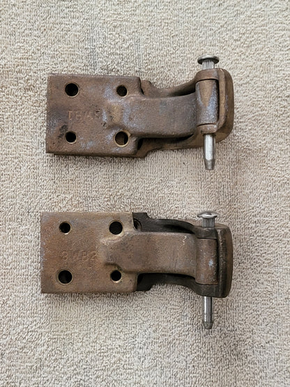 Brass Car Truck Door Hinge Pair Mystery Ford Chevy Dodge Vintage New UNKNOWN